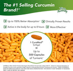 Terry Naturally CuraMed 750 mg ( 3 Pack ) - 120 Softgels - Superior Absorption BCM-95 Curcumin Supplement , Promotes Healthy Inflammation Response - Non-GMO , Gluten-Free , Halal - 360 Total Servings