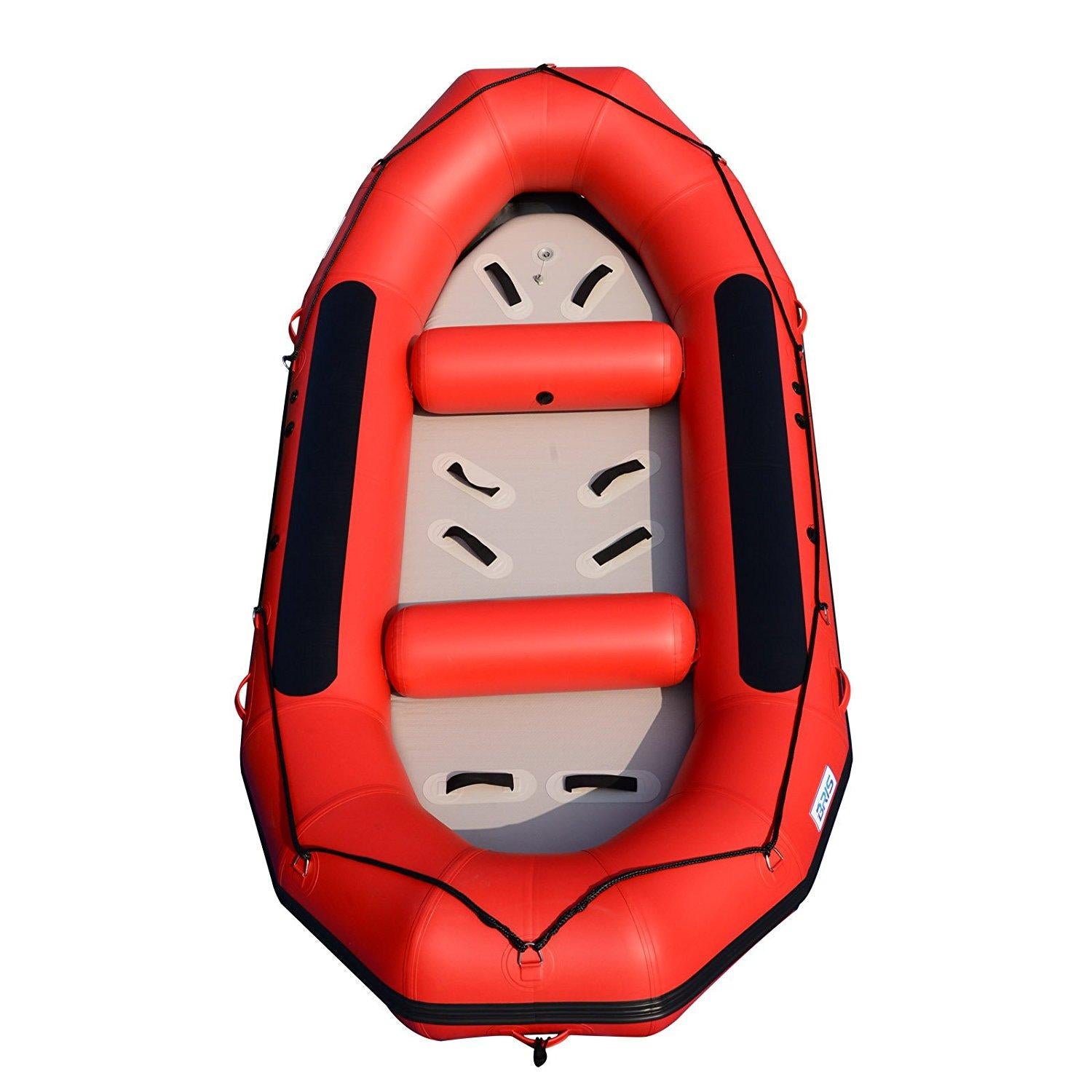 BRIS 13Ft Inflatable White Water River Raft Inflatable Boat Floating Tubes