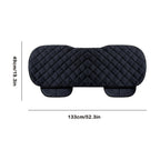Car Back Seat Cover Plush Material Rear Back Row Protector Mat, Auto Chair Cushion Accessories, Car Back Row Seat Cushion