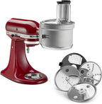 KitchenAid KSM2FPA Food Processor Attachment, Dicing Kit, Silver