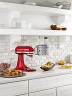 KitchenAid KSM2FPA Food Processor Attachment, Dicing Kit, Silver