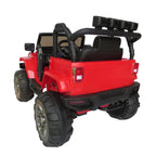 Ktaxon Kids 12V Ride On Car Truck W/ Remote Control; 3 Speeds; LED Headlights;Spring Suspension - Toy Gift