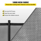 4Ft x 72Ft Pool Fence Swimming Fence in Ground Life Saver Fence Portable