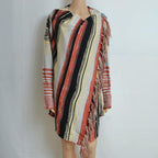 fringe vintage sweater cardigan