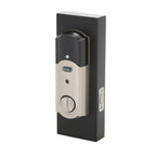 Camelot Satin Nickel Connect Smart Door Lock with Alarm (2-Pack)