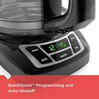 black+decker cm1160b 12-cup programmable coffee maker, black/stainless steel