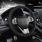 Car PU Leather Steering Wheel Cover