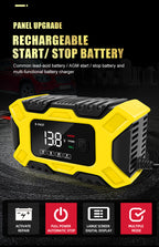 6A 12V Digital Car Battery Charger Fully Automatic Repair CharFor Car Motorcycle SUV Stea Battery Charger 12v Fully Automatic