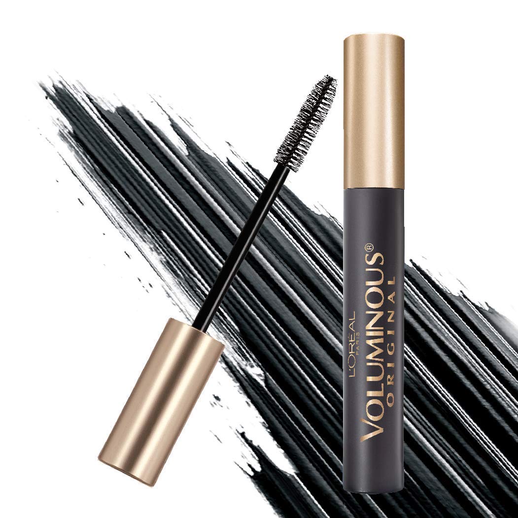 L'Oreal Paris Makeup Voluminous Original Volume Building Mascara, Black, 2 Count