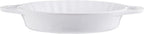 STAUB Ceramics Bakeware-Pie-Pans Dish, 9-inch, White