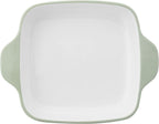 KitchenAid Vitrified Stoneware Square Baker, 2-Quart, Pistachio