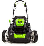 Greenworks Pro 80V 21 inch Brushless Self-Propelled Lawn Mower 4.0Ah Battery and Charger Included, MO80L410 & PRO 80V 16 inch Cordless String Trimmer (Attachment Capable), Tool Only, GST80320