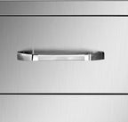 Mophorn Outdoor Kitchen Drawers 17.7 W X 20.5 H X 12.5 D, Flush Mount Double BBQ