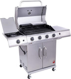 463354021 Performance 4-Burner Cabinet Style Liquid Propane Gas Grill