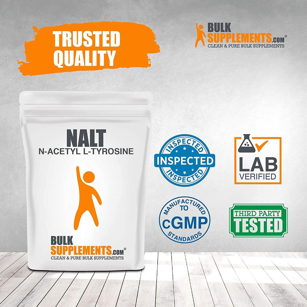 BulkSupplements.com N-Acetyl L-Tyrosine (NALT) Powder - Tyrosine Supplement - Amino Focus - L-Tyrosine Powder - N Acetyl L Tyrosine (5 Kilograms - 11 lbs)