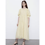 puff tired dress