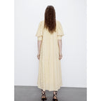 puff tired dress