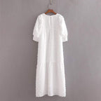 puff tired dress