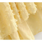 puff tired dress