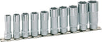 Hazet 880LG/10H Hexagon 3/8" 10Piece Socket Set