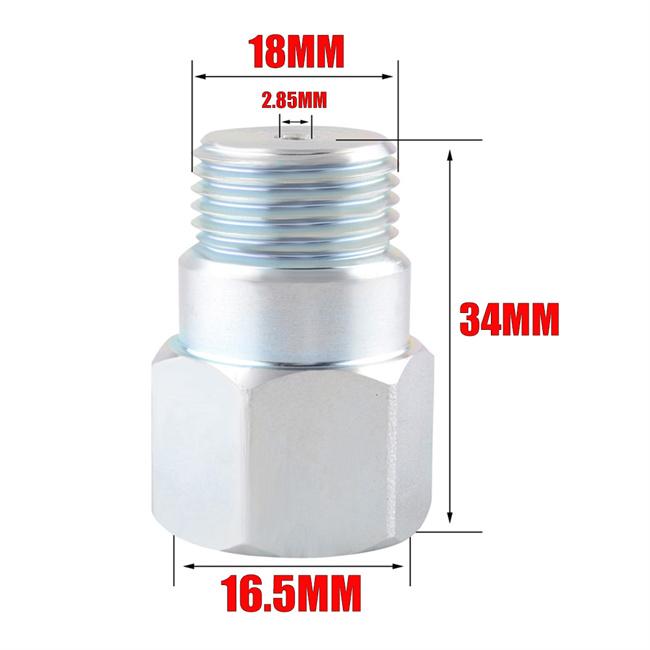 O2 Sensor Spacer Oxygen Sensor Bung Extension Cel Fix M18x1.5
