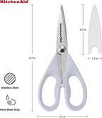 KitchenAid All Purpose Kitchen Shears, One Size, Lavendar Cream