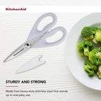 KitchenAid All Purpose Kitchen Shears, One Size, Lavendar Cream