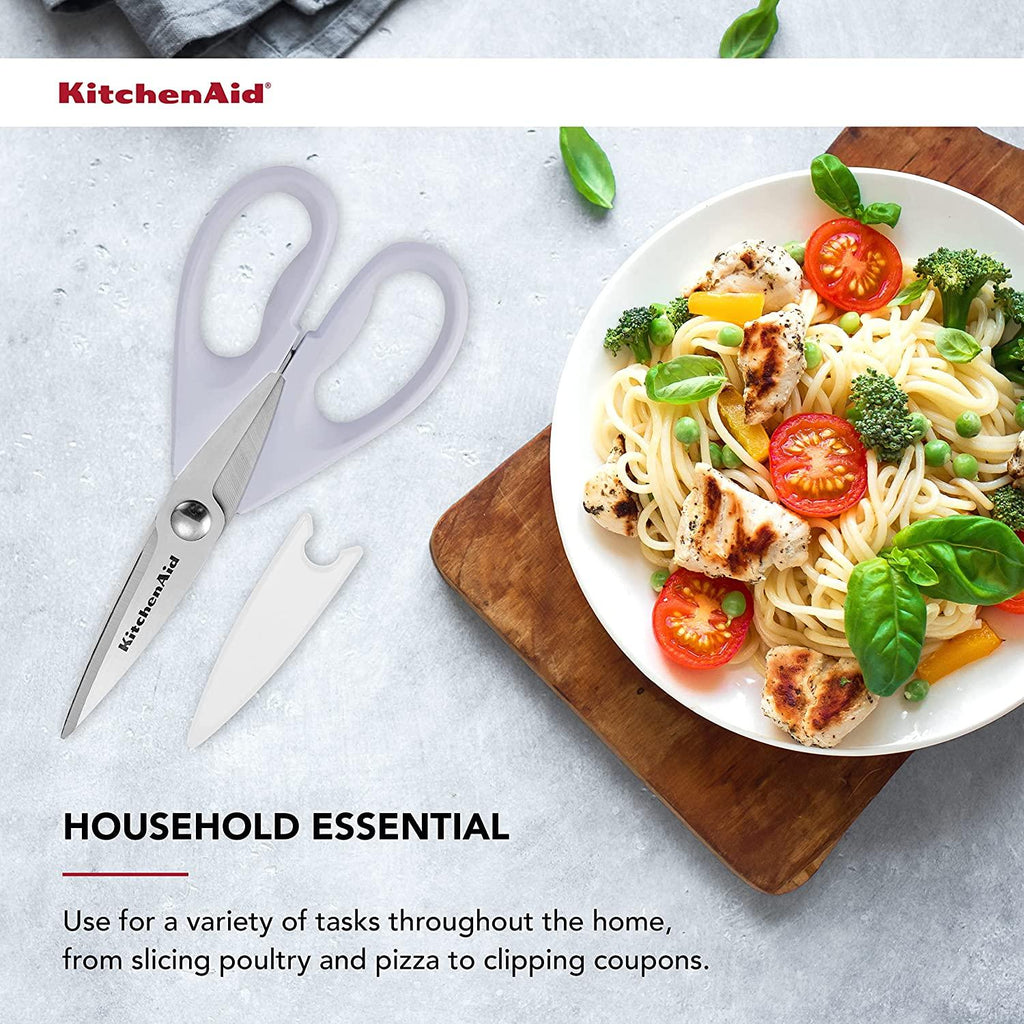 KitchenAid All Purpose Kitchen Shears, One Size, Lavendar Cream