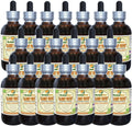 Glossy Privet (Ligustrum Lucidum) Tincture, Organic Dried Fruits Liquid Extract (Brand Name: HerbalTerra, Proudly Made in USA) 20x4 fl.oz (20x120 ml)