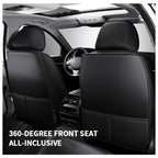 Upgrade Your Vehicle with 1pc of Luxury Car Seat Cover - Premium Faux Leather Car Seat Cushion Cover for Front &amp; Rear Seats!
