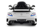 2023 Mercedes SLS AMG 12V Battery Powered Motorized Ride on Toy Car with  in LCD TV, LED Lights, Leather Seat