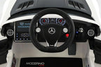 2023 Mercedes SLS AMG 12V Battery Powered Motorized Ride on Toy Car with  in LCD TV, LED Lights, Leather Seat