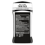 Degree Men UltraClear Antiperspirant Deodorant Black+White 2 Count 72-Hour Sweat &amp; Odor Protection Antiperspirant For Men With MotionSense Technology 2.7 oz