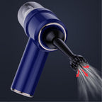 Car Vacuum Cleaner, Wireless Charging Compressed Air Duster Handheld High Power Air Blower Duster For Car Home Office