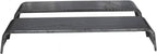 JMTAAT Heavy Duty Unpainted Steel Diamond Fenders Tread Plate Tandem Axle Trailer 10"x72"x13" | (2 Fenders)