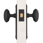 York Plate 2-3/8 in. Backset Oil-Rubbed Bronze Privacy Bed/Bath Homestead Door Knob