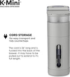 Keurig K-Mini Single Serve Coffee Maker, Studio Gray, 6 to 12 oz. Brew Sizes