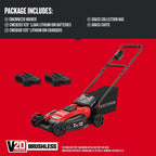 CRAFTSMAN CMCMW220P2 V20 2x20V 20 in. Brushless Cordless Push Mower