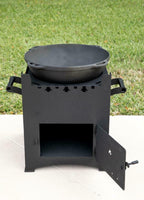 Kazan Mangal Печь Stove Set Казан 12L Barbeque BBQ Kabab Shashlyk Grill Russian