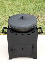 Kazan Mangal Печь Stove Set Казан 12L Barbeque BBQ Kabab Shashlyk Grill Russian