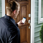 Camelot Satin Nickel Sense Smart Door Lock