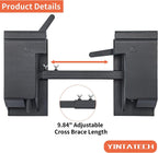 YINTATECH  Attach Adapter Skid Steer Attachment Universal Skid Steer  Tach Conversion Adapter Plate Compatible for Kubota Bobcat