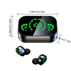 Wireless Earphones Headphones with LED Display Touch In-Ear TWS Wireless Earbuds Sports Music Game Headset For IOS/Android