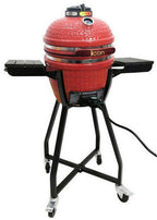 Electric Kamado Grill 2 Tier CooSmoker Grates  Icon Cadet Plus