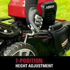 Powerworks XB 40V 21" Brushless Cordless Push Mower, Electric Self-Propelled Lawn Mower for Garden, with 4Ah Battery and Charger Included