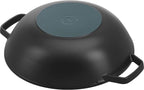 STAUB Cast Iron Perfect Pan, 4.5-quart, Black Matte