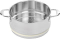 Demeyere Atlantis 7-Ply Stainless Steel Steamer Insert, 5.5-qt
