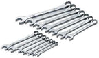 SK Hand Tools 86222 Wrench Set Combination 14 Pc Metric Hi Polish
