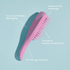 Tangle Teezer | The Mini Wet Detangler Hairbrush for Wet &amp; Dry Hair | Perfect for Kids &amp; Traveling | Eliminates Knots &amp; Reduces Breakage | Sea Green