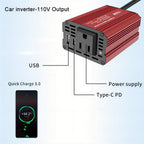 Car Power Inverter,150W Power Inverter For Car,US Standard 110V